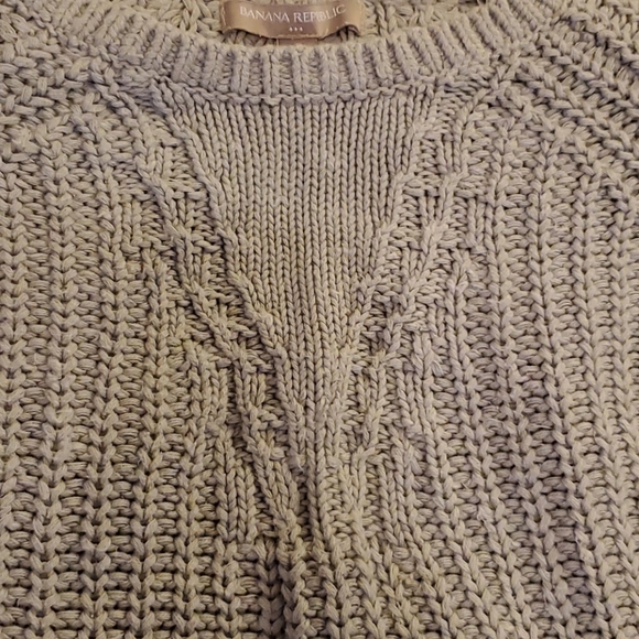 Banana Republic Sweater Small Earl Gray - Picture 4 of 5